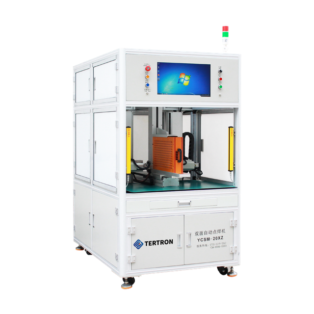 8-осевой двухсторонний автоматический аккумуляторный сварочный аппарат для точечной сварки (TC-YCSM-20XZA)